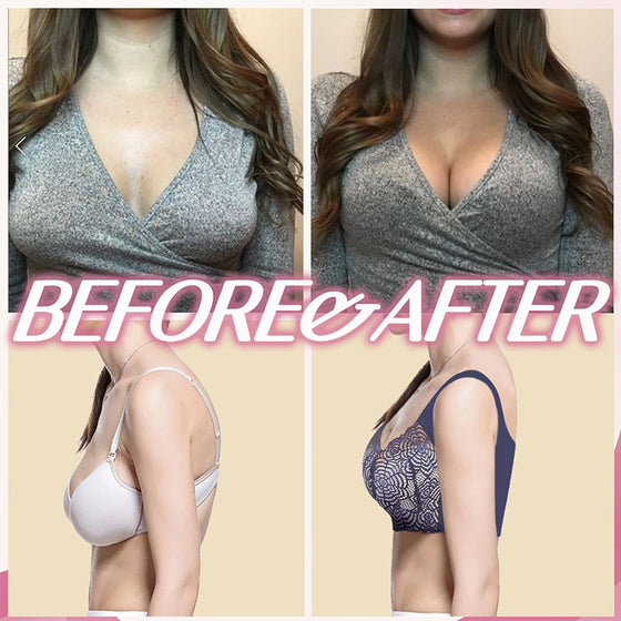 Soutien-Gorge À Découpes En Dentelle Sans Coutures Pour Silhouette Généreuse Ultimate Lift