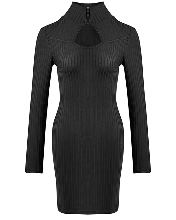 Robe Solid Color Skinny Casual