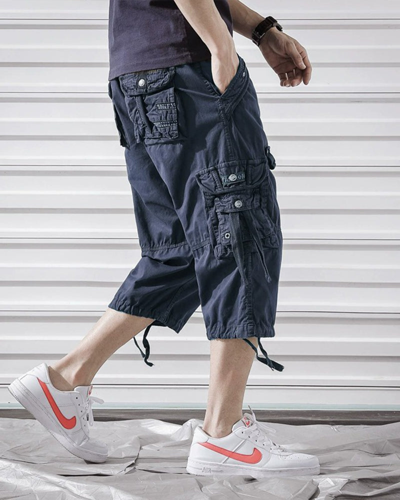 Pantalon Multi-Poches Décontracté Cargo