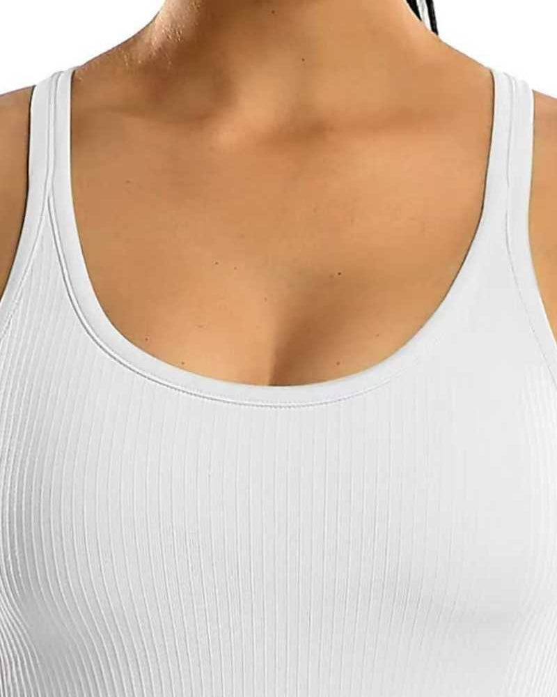 Débardeur Avec Soutien-Gorge Intégré Et Dos Nageur