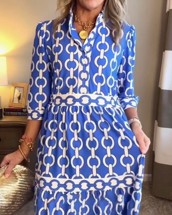 Robe Décontractée Vacances Bohème