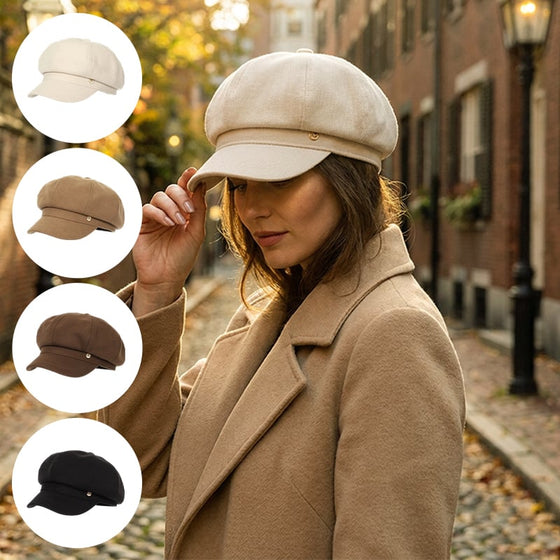 Casquette Newsboy De Style Britannique