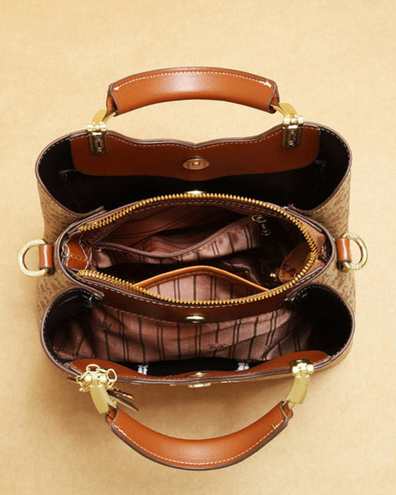 Sac À Main Rétro Élégant Imprimé