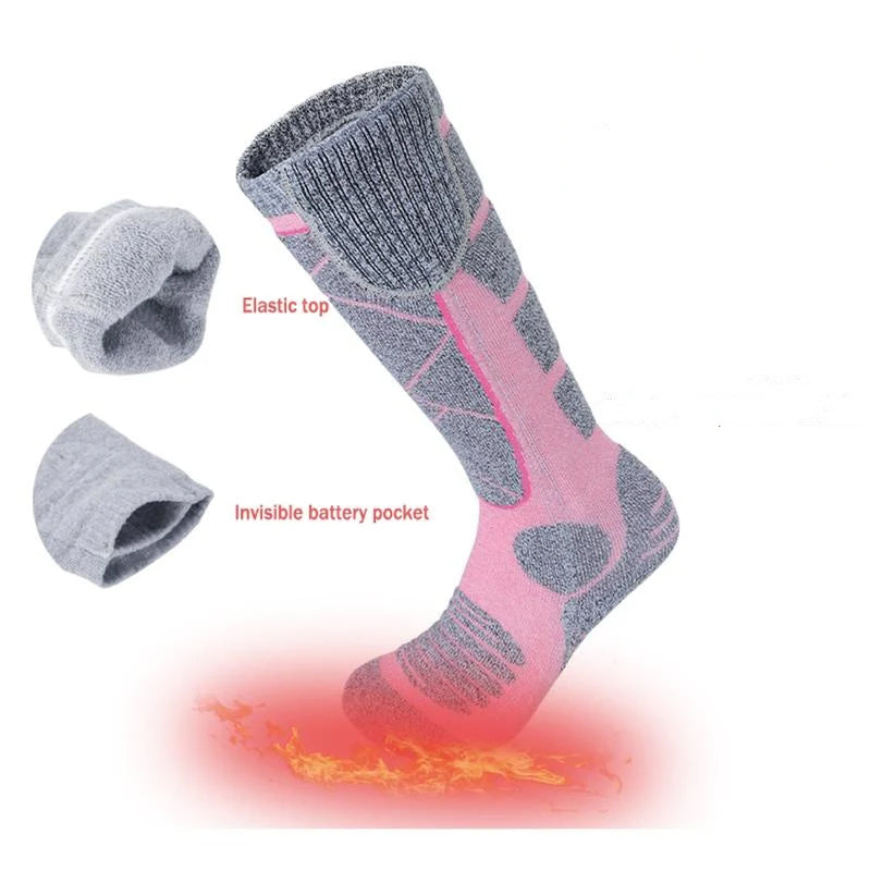 Chaussettes Chauffantes À Batterie Universelles Lavables