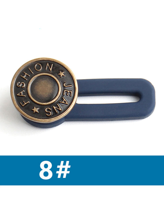 Bouton De Rallonge De Taille À Ressort En Métal Pour Jean