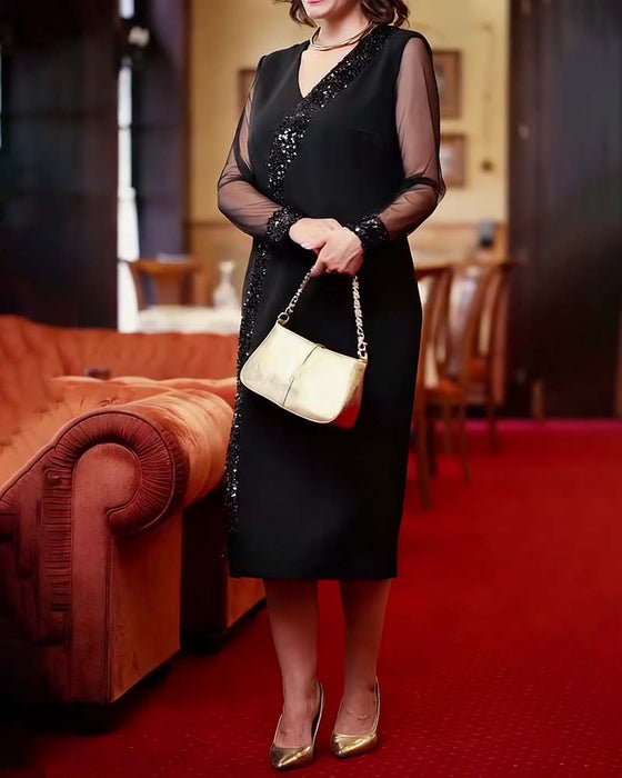 Robe Tendance Unie Et Droite