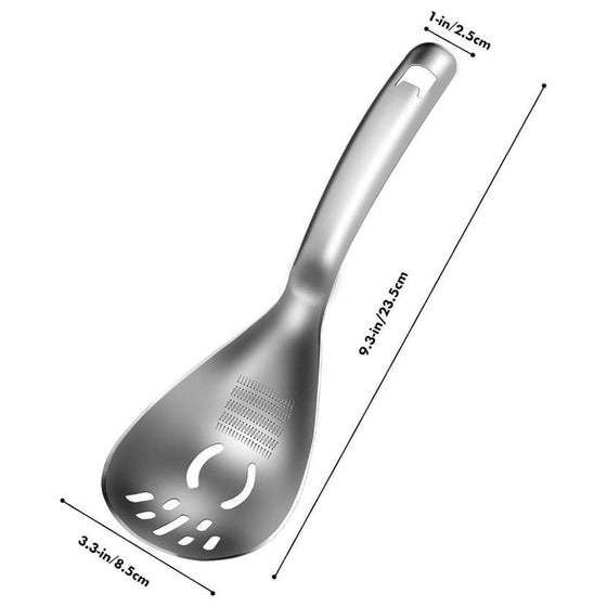 Cuillère Râpe De Cuisine Multifonction En Acier Inoxydable