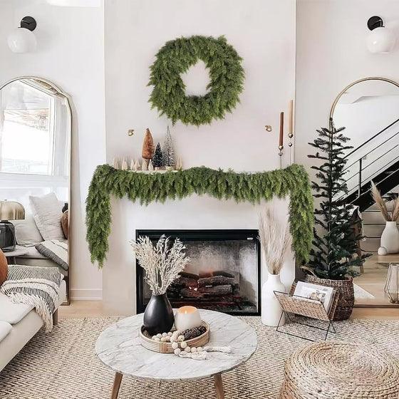 Rotin Plante Artificielle Noël