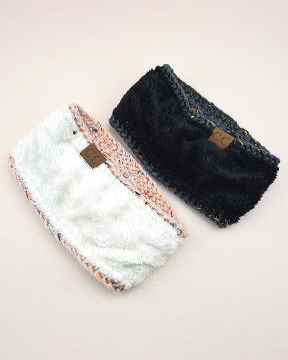 Bandeau En Tricot Polaire Pour Automne Et Hiver