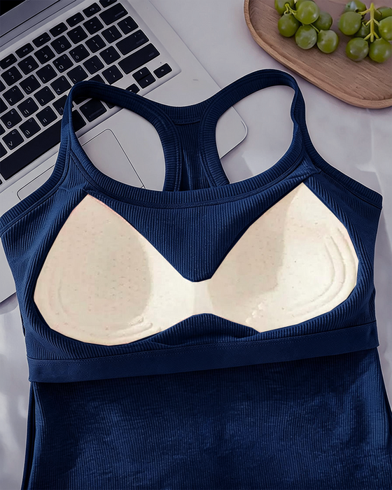 Débardeur Soutien-Gorge Intégré Côtes Unie