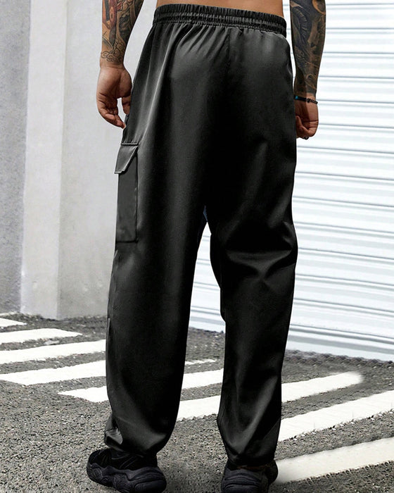 Pantalon Ample Grande Poche Cargo