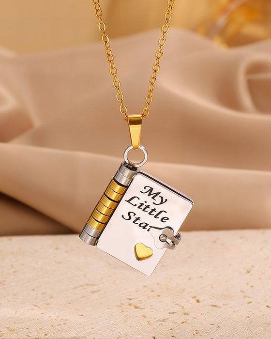 💥💥Collier Mon Petit Étoile Livre