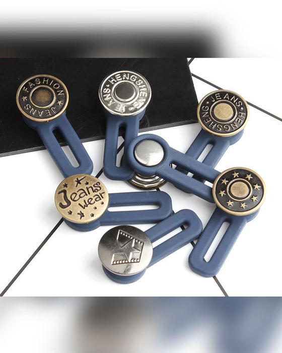 Bouton De Rallonge De Taille À Ressort En Métal Pour Jean