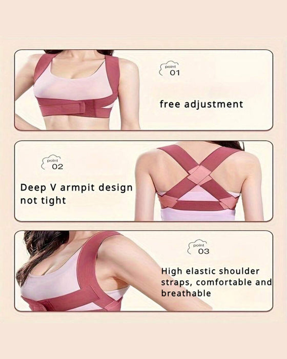 Ceinture De Correction Du Dos Et De La Posture Ajustable
