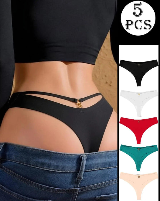 Ensemble De Sous‑Vêtements Femme Taille Basse