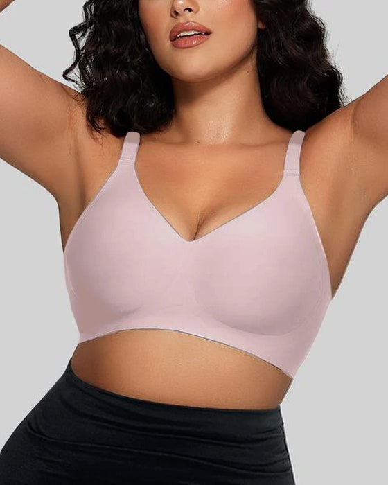 Soutien-Gorge Femme Confortable Sans Coutures Bonnets Complets Doux et Crémeux