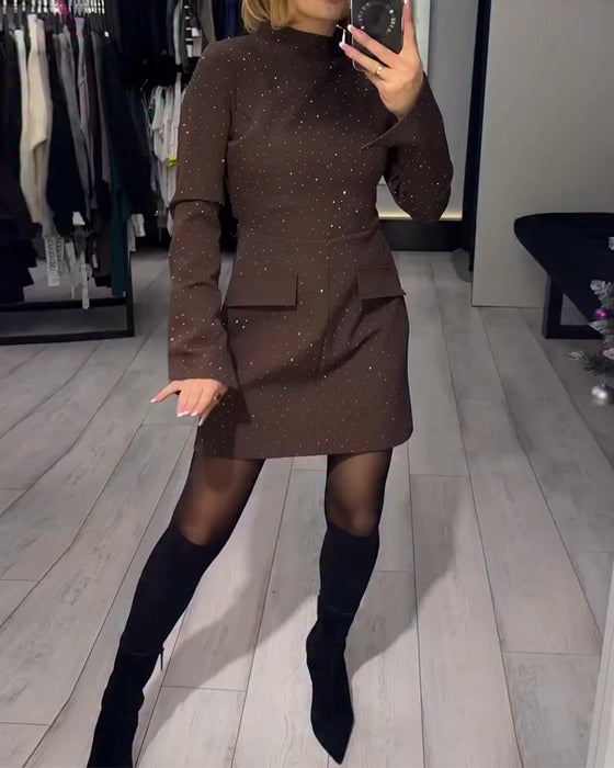 Robe Élégante Et Subtilement Scintillante