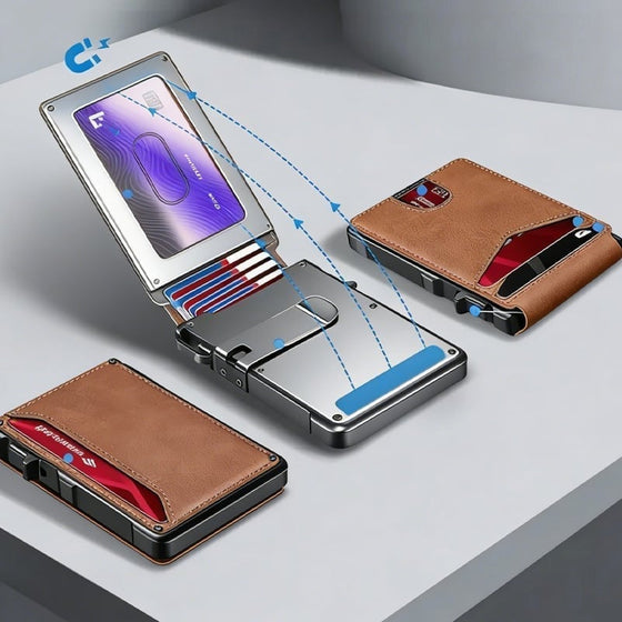 Portefeuille Bifold Avec Blocage Rfid