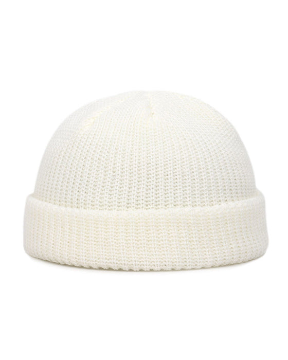 Bonnet Côtelé Tricoté Homme