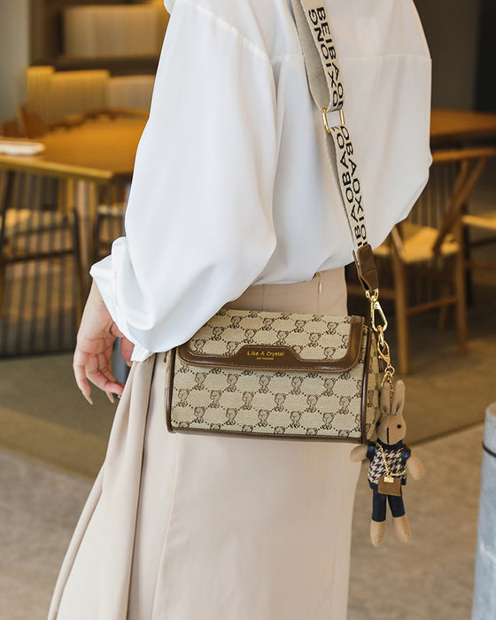 Sac Imprimé Ours Simple Épaule