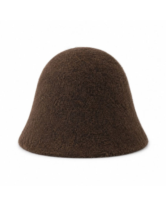 Chapeau Seau En Daim Uni