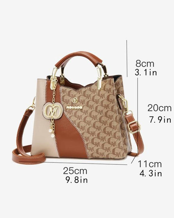 Sac À Main Rétro Élégant Imprimé