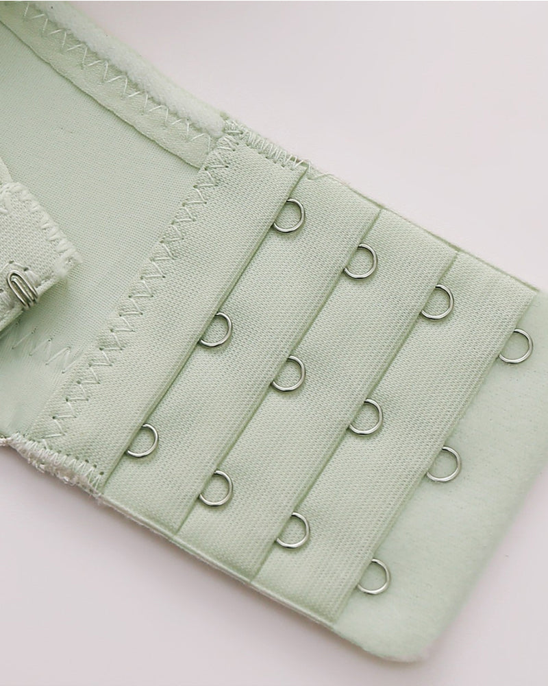 Soutien-Gorge Sexy Sans Armatures À Motif Floral