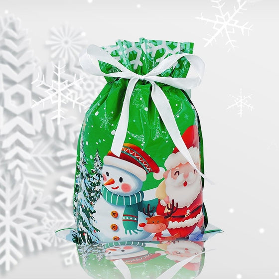 Sacs‑Cadeaux De Bonbons Du Père Noël