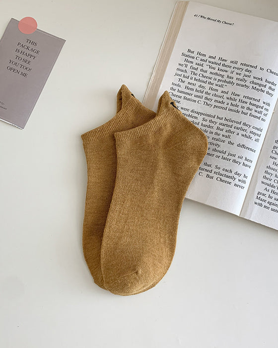 💖 Chaussettes Cheville au Visage Mignon – Apportent de la Joie à Chacun de Vos Pas