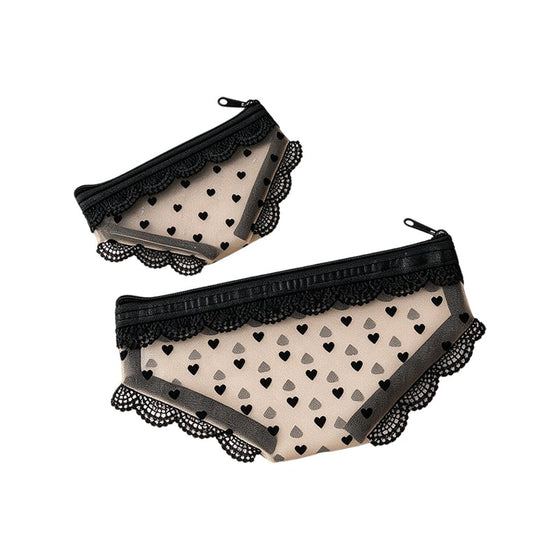 Sac Triangulaire En Forme De Cœur