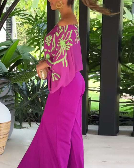 Chemisier élégant à une épaule pour femme