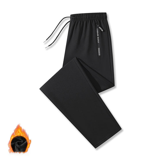 Pantalon Thermique Doublé Polaire Casual Actif