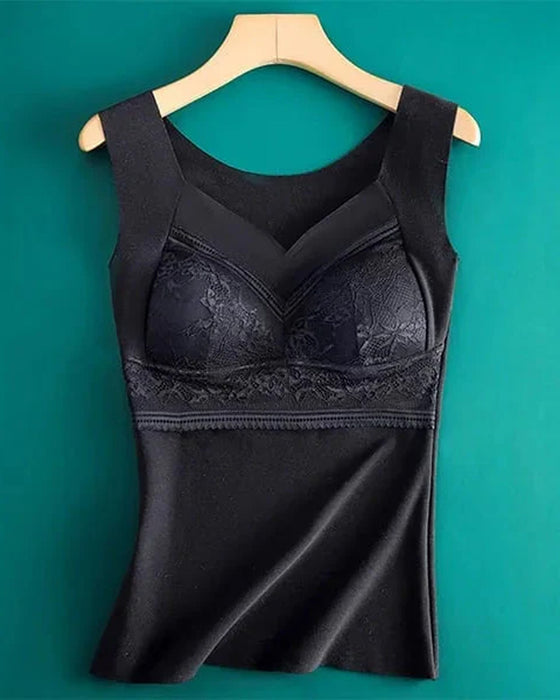 🔥Sous-Vêtements Thermiques 2 En 1 Avec Soutien-Gorge Intégré