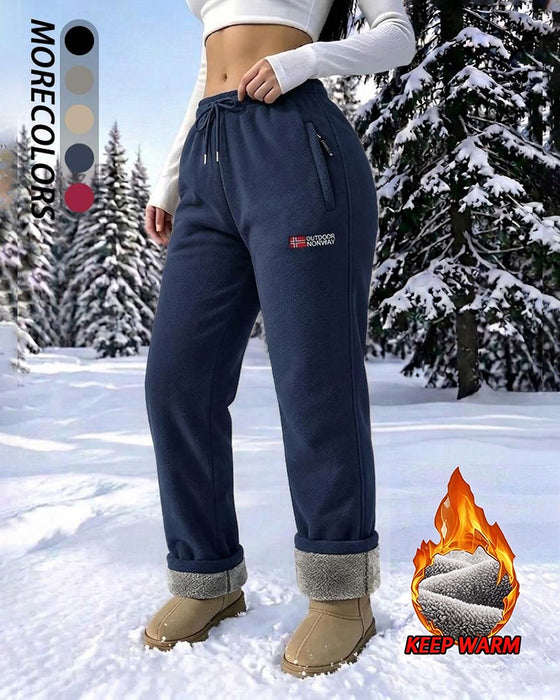 Pantalon Chaud Polaire Poche