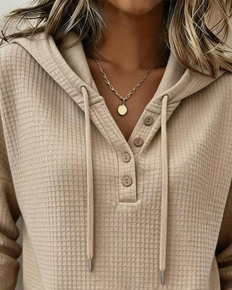 Hoodie Mode Henley