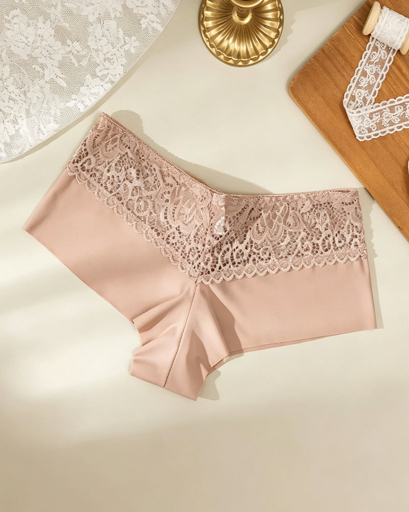 Lingerie Respirant Découpé Boxer Femme