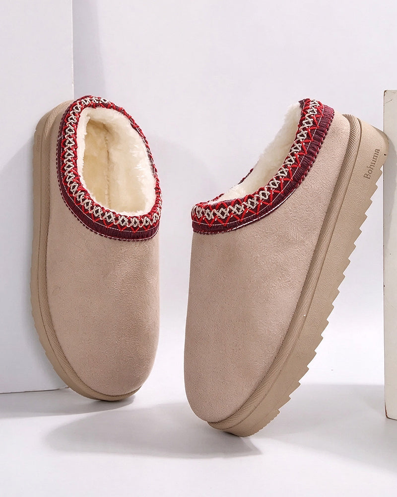 Femme Chaussons Slip-On