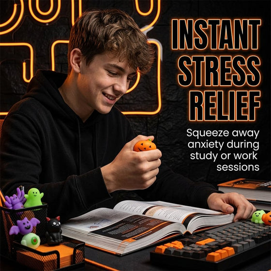 Ensemble de jouets anti-stress Squishies d'Halloween