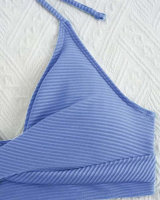 Bikini Halter Taille Haute