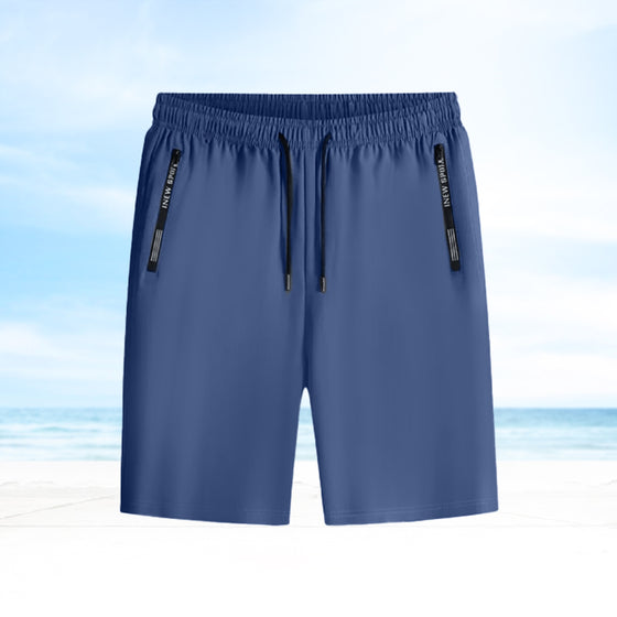 Short Extensible À Séchage Rapide En Soie Glacée Unisexe