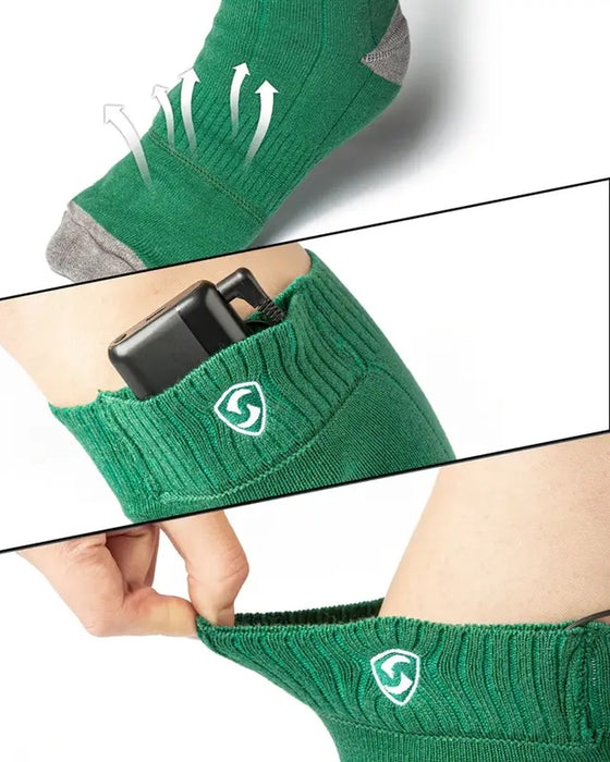 Chaussettes Chauffées