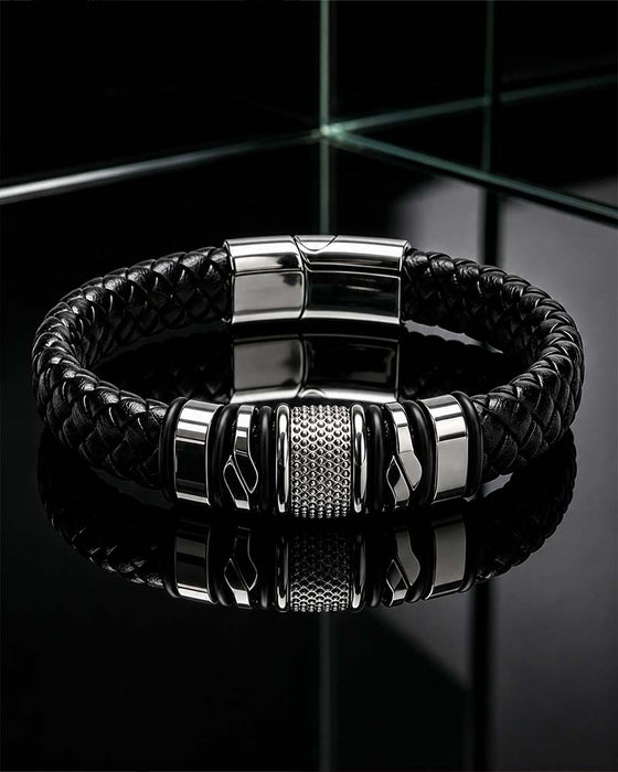 Bracelet En Cuir Premium Pour Hommes