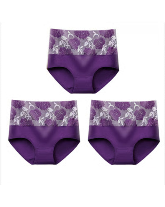 🔥 Culotte Femme Taille Haute Gain De Ventre En Coton Pur, Grande Taille