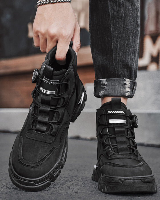 Chaussures Homme Outdoor Boucle Tournante Travail 🔄👞 – Imperméable 💦, Anti-dérapant 🚶‍♂️, Confortable , Respirant 🌬️