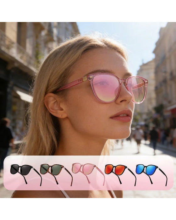 Lunettes De Soleil Grande Monture Polarisées