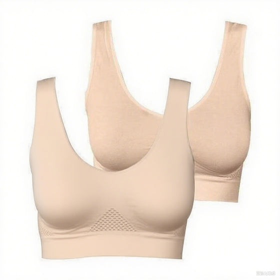 Soutien-Gorge Respirant Rafraîchissant Rehausseur Air