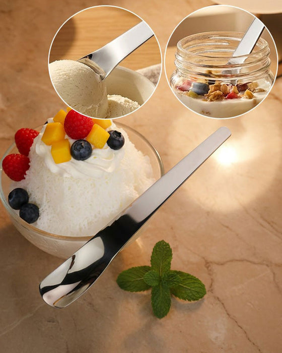 Cuillère À Dessert À Long Manche