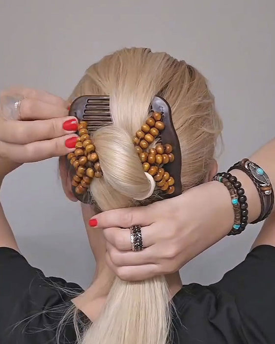Peigne Magique De Coiffage, Pince À Cheveux Style Français