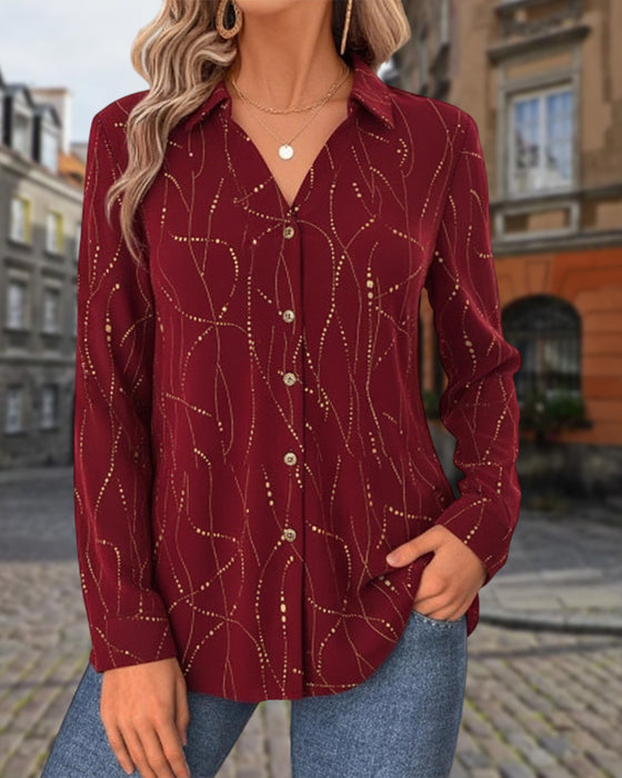 Top Avec Détail De Point De Couture, Coupe Large