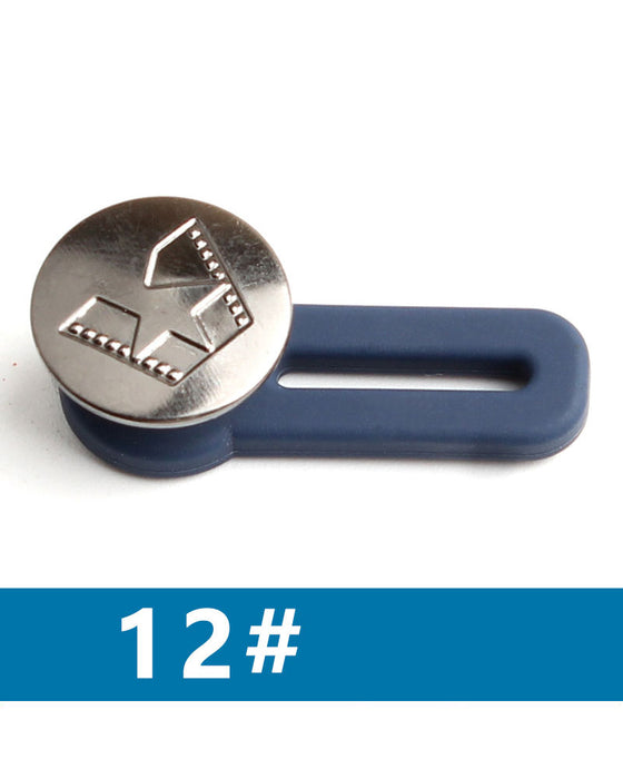 Bouton De Rallonge De Taille À Ressort En Métal Pour Jean